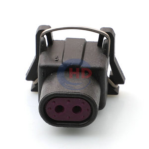 Conector automático de 2 pines, arnés de cables eléctrico impermeable, Conector de enchufe de inyector de combustible para Delphi Packard - Product Image 5