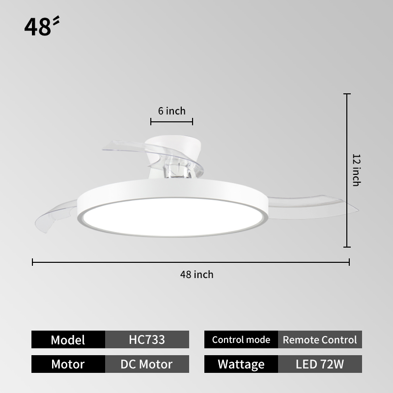 Plafond blanc + 48