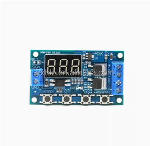 YIXINTAI DC 12V 24V Dual MOS LED Digitales Zeit verzögerung relais Trigger zyklus Timer Verzögerung schalter Leiterplatte Timing-Steuer modul - Product Image 2