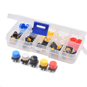 Tactile Push Button Tact switch kits for <strong>Arduino</strong> Project