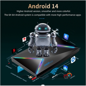2024 Stable <strong>STB</strong> R69 Plus Android TV Box Allwinner H728 Chipset Android14 IP TV Smart 1000M Dual Band Wifi Set Top Box