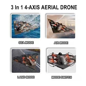 3 mod ile uzaktan kumanda köpük uçak çocuklar ve yetişkinler için yere Drone oyuncak su çalıştırmak gökyüzü yelken uçmak - Product Image 4