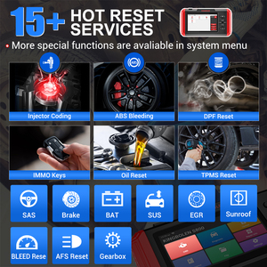 S800 OBD2コードリーダーカーキープログラマーとTPMSセンサー診断機ユニバーサルカー診断ツールすべての車