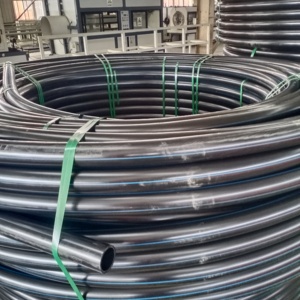 คอยล์ท่อ HDPE แรงดันสูง100ม. ท่อพลาสติก0.8MPa พร้อมการเชื่อมต่อพีวีซีผลิตจากวัสดุ PE ที่ทนทาน - Product Image 5