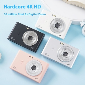 Cámara CCD Digital Retro portátil HD Pixel máquina de tarjetas de teléfono móvil para estudiantes viaje Zoom lente punto y tipo de disparo - Product Image 5