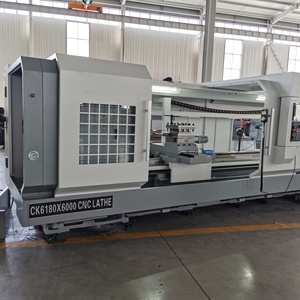 RUNDE Ck6180x4000 Torno de cama plana Cnc con función multiusos Torneado Compuesto de fresado Torno CNC de 3 ejes - Product Image 2