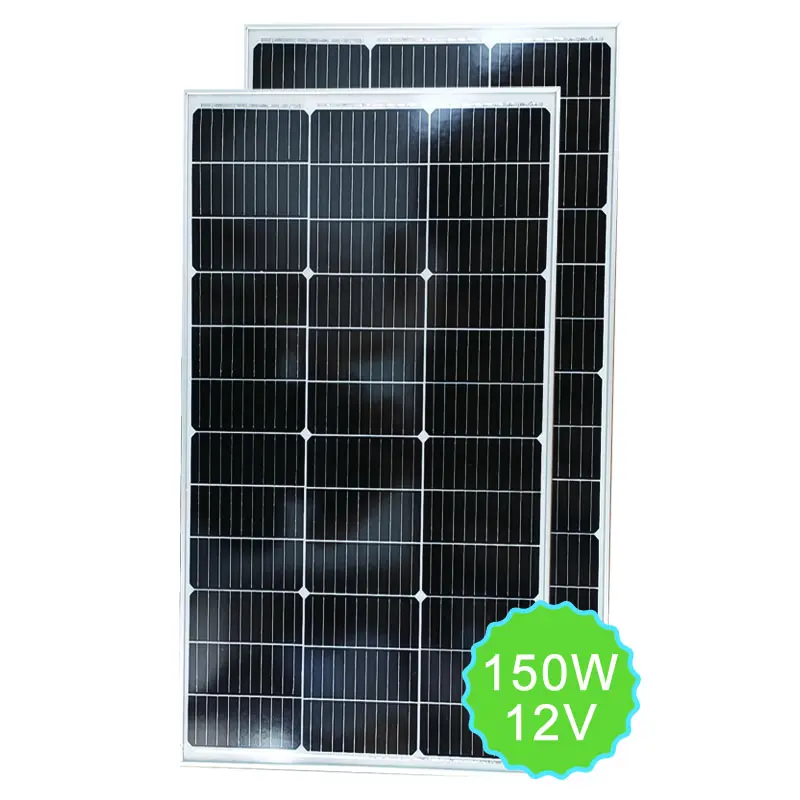 Pannelli solari Mono 150W monocristallino a mezza cella modulo pannello solare di alta qualità prezzo all'ingrosso