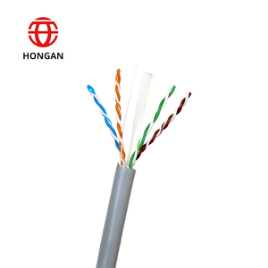 Red LAN Cat6a UTP FTP SFTP 23 AWG 4 pares Cable Ethernet a granel de cobre desnudo sólido Caja de 305 metros - Product Image 1