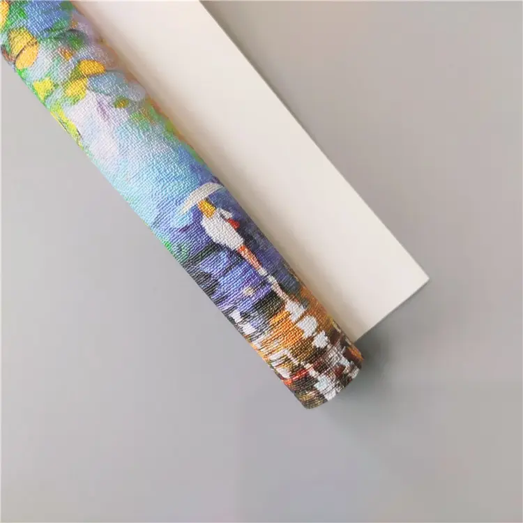 Duvar kağıdı ev dekorasyon 3D vinil yazdırılabilir duvar kağıdı ticaret için