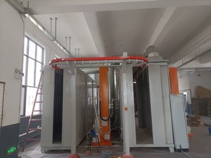 MAGE Automated Powder Coating Spraying Room with <strong>Big</strong> <strong>Cyclone</strong> Recycle System and Filter System for Painting