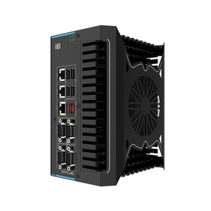 IEI DRPC-242-ADL-P Fanless DIN-Rail Embedded <strong>System</strong> Integrated DIN Rail Box PC -20&deg;C to 60&deg;C Wide <strong>Operating</strong> Temperature