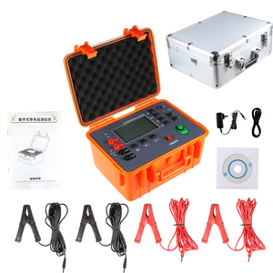 Medidor de ohmios DC 1000V Medición equipotencial Probador de continuidad Probador equipotencial digital - Product Image 5