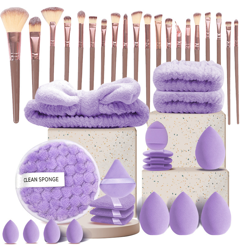 40-piece purple