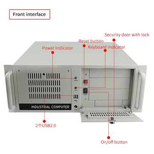 Ordenador industrial barato de alto rendimiento Pc All-In-One Atx Rackmount Cabinet Rack Chasis B360 4U Firewall Network Server Case - Product Image 3