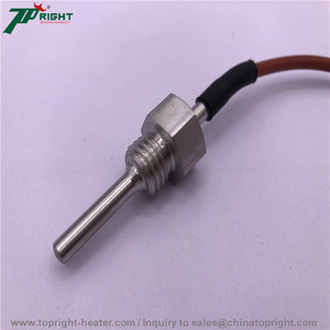 Class <strong>a</strong> PT100 Double <strong>Temperature</strong> <strong>Sensor</strong> 1/2'' NPT Thread - Product Image 2