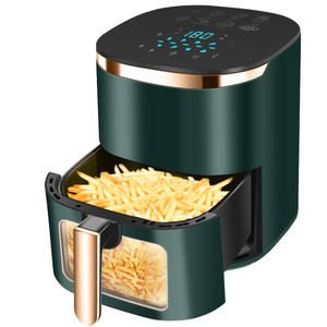 Multi-functional Digital Touch Screen Easy Clean Nonstick Basket <strong>Timer</strong> &amp; <strong>Temperature</strong> <strong>Controls</strong> Air Fryer - Product Image 2