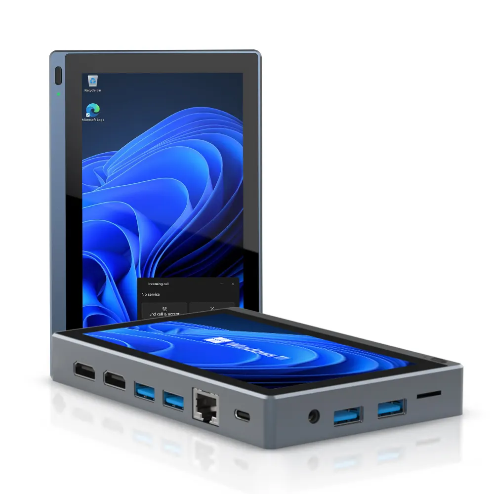 Higole 2022 Mini Pc Portable 5.5 pouces Ips Pc Unique Win10 Windows 11 Mini Pc