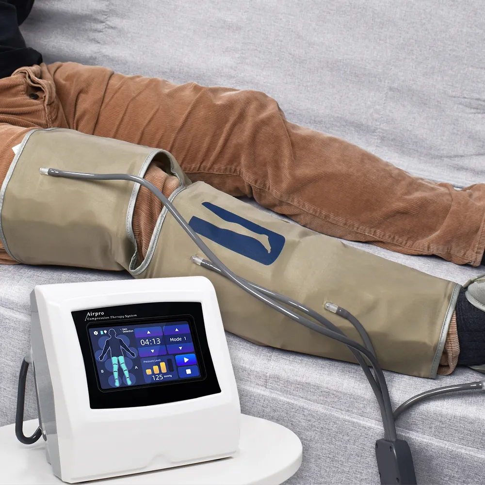 Viatom-Sistema de terapia de compresión Airpro600, botas de compresión de recuperación de masaje deportivo, terapia de compresión de aire