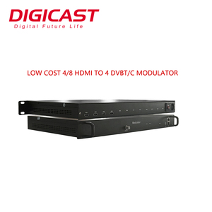 Radio TV Broadcasting HD H.264 AVC a RF Codificador Modulador con 4 u 8 entradas HD MI y salida IP UDP RTP - Product Image 2