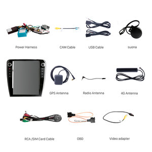 12.1 inç Android 10.0 GPS navigasyon radyo 2010-2018 Jaguar XJL için dikey ekran radyo desteği Carplay - Product Image 4