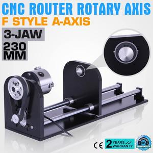 <strong>CNC</strong> <strong>ROUTER</strong> ACCESSORY F STYLE A-<strong>AXIS</strong>, ROTARY <strong>AXIS</strong> <strong>WITH</strong> 80MM 3-JAW 230MM TRACK - Product Image 6