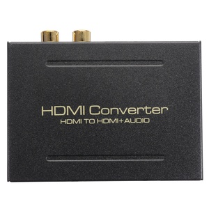 HDMI音频提取器转换器 5.1CH音频分配器 1080P立体声模拟HDMI转HDMI光学SPDIF RCA L/R适配器转换器