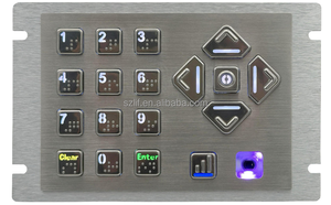 USB аудио программируемая навигационная клавиатура с RGB подсветкой для киосков и POS приложений - Product Image 2