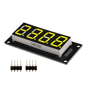 TM1637 0,56 "4-Bit-Digitalröhren-LED-Anzeige 7 Segmente Uhr modul Grüne LED-Platine mit Stift - Product Image 3