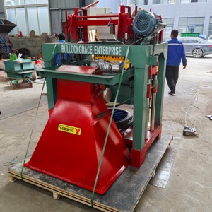 Hindistan'da kendinden kilitlemeli manuel beton tuğla yapma makinesi toprak/kil PLC bileşenleri ile birbirine - Product Image 4