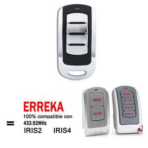 Comando Garage telecomando ERREKA IRIS2 IRIS4 Gate di controllo porta 433.92MHz codice rotolamento sostituzione - Product Image 2
