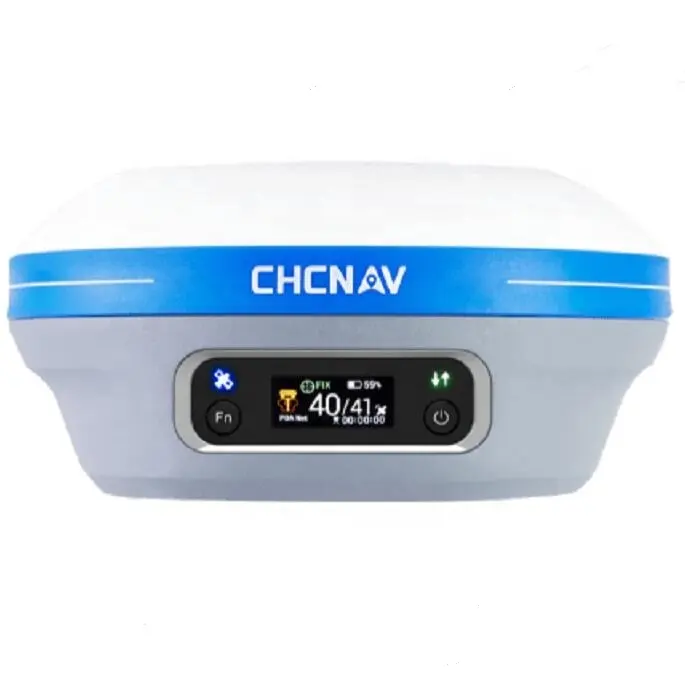 Chcnav เครื่องมือสำรวจและทำแผนที่ i83/X7การออกแบบที่กะทัดรัดตัวรับสัญญาณ GNSS พร้อมฐานและโรเวอร์