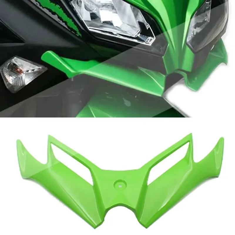 Motorcycle fairing For Kawasaki Ninja 300 250 NINJA300/250 2013-2017 Motorcycle Pneumatic Tail Spoiler Protector Front Fairing