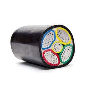 0.6/1KV3コア4コア<span class=keywords><strong>5</strong></span>コア16mm 25mm 35mm <span class=keywords><strong>95mm</strong></span>アルミニウム/銅コアPvc/xlpe地下電源装甲ケーブル電線