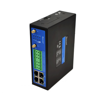 OpenWrt Industrial RS323 RS485 Modbus Gateway 4G LTE Rich Interface Port Gateway con módulo dual - Product Image 1
