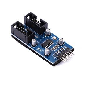 Motherboard <strong>USB</strong> 9Pin <strong>USB</strong> 2.0 Female Black Interface Header Splitter 1 <strong>To</strong> 2 Extension Cable <strong>Adapter</strong> 9-Pin <strong>USB</strong> HUB Connectors