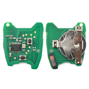 Topbest Transponder C 61 çip 2 düğme uzaktan komple anahtar c-itroen 2 düğme anahtarsız 433MHZ HU83 anahtar - Product Image 4