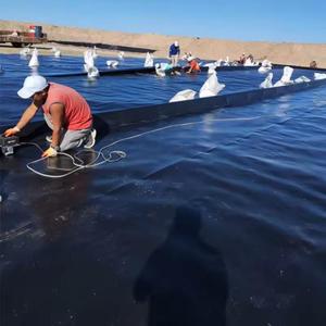 High Density Polyethylene <strong>HDPE</strong> Geomembrane Price Dam Liner Geomembrane <strong>Hdpe</strong> 1mm 2mm - Product Image 4