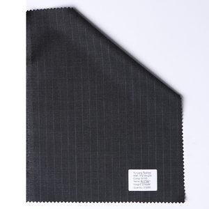 精纺羊毛面料梭织西服面料纯羊毛西装面料 - Product Image 1