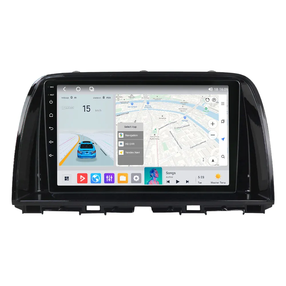 MEKEDE M6 PRO android Autoaudio touchscreen 360 Kamera für Mazda CX-5 2012-2015 GPS BT Auto Multimedia-Player Audio-Player