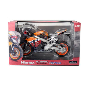 Toptan 1:12 ölçekli CBRS HEPSOL simülasyon sürgülü koleksiyon alaşım diecast vintage motosiklet modeli - Product Image 6
