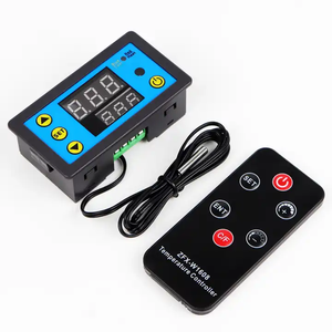 Termostato de controlador de temperatura de control de refrigeración de calefacción Digital de alta precisión de 12V CC con Sensor de 1/2" - Product Image 1