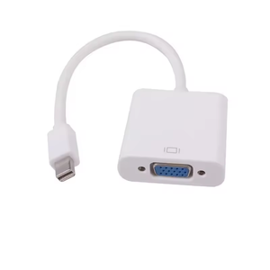 Mini DP Display Port Male to <strong>VGA</strong> Female Adapter Mini DP to <strong>VGA</strong> Converter for MacBook Pro Surface Monitor