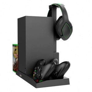 XBSX แท่นชาร์จสองชั้นอเนกประสงค์,ที่วางเกมแผ่นพัดลมระบายความร้อนสำหรับ XBOXes Series X - Product Image 4