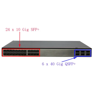 Hot bán S6730-s24x6q 24 cổng mạng chuyển đổi nhanh nhất 24X10 Gig SFP + chuyển đổi S6730-s24x6q trong kho - Product Image 5