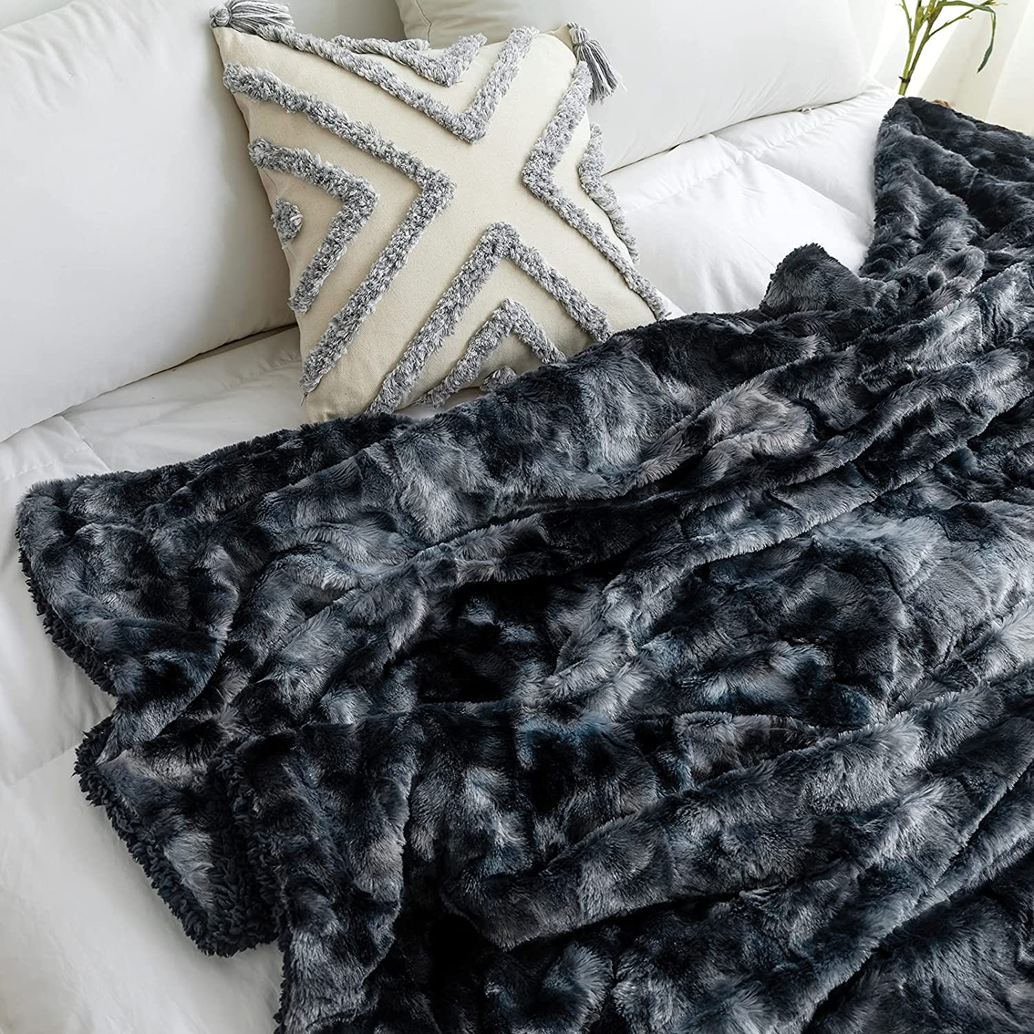 black grey