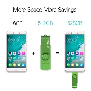 3 in 1 OTG USB แฟลชไดรฟ์3.0 3.1สำหรับแอนดรอยด์ชนิด C Type-C USB แฟลชดิสก์โลหะ pendirve 128GB 64GB โรงงาน - Product Image 4