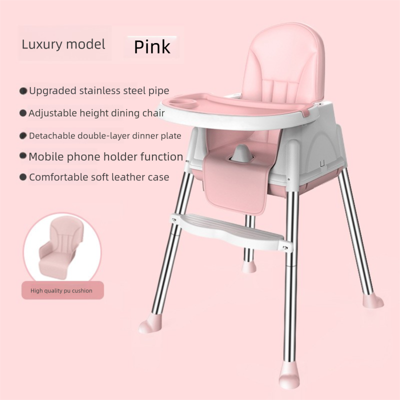 Pink double plates + leather cases