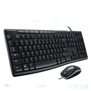 Original MK120 <strong>Keyboard</strong> and <strong>Mouse</strong> Combo Logi Tech Wired Full Size Optical USB Plug PC Laptop <strong>Computer</strong> Desk <strong>Keyboards</strong> Sets Black - Product Image 4