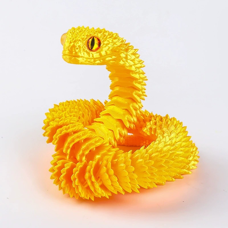 Víbora de oro de seda