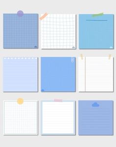 Bajo MOQ decorativo pequeño juego de blocs de notas personalizados bonitos blocs de notas para el hogar Bloc Note - Product Image 2